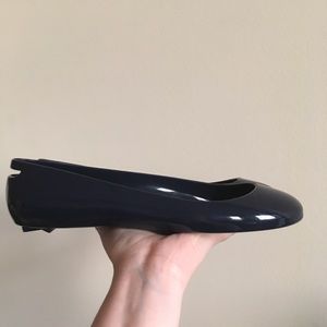 Kartell Glue Cinderella Blue Jelly Ballet Flats
